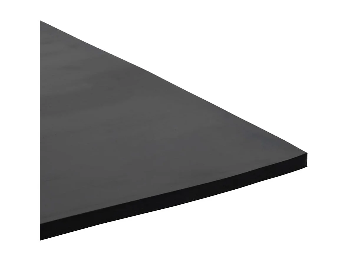 Tapis en caoutchouc antidérapant 1,2x2 m 6 mm Lisse