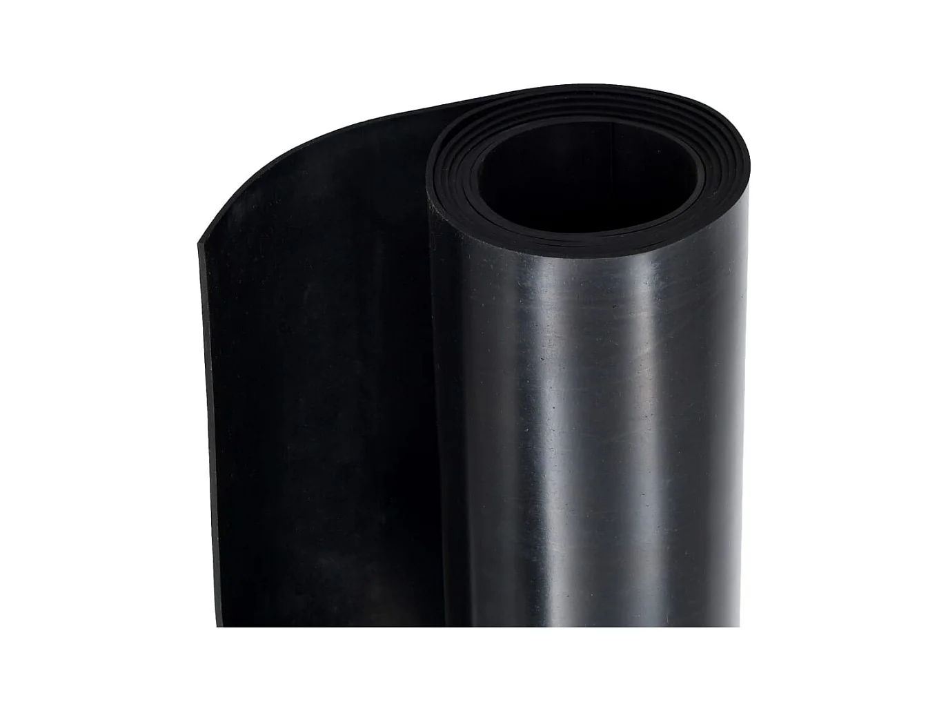 Tapis en caoutchouc antidérapant 1,2x2 m 2 mm Lisse