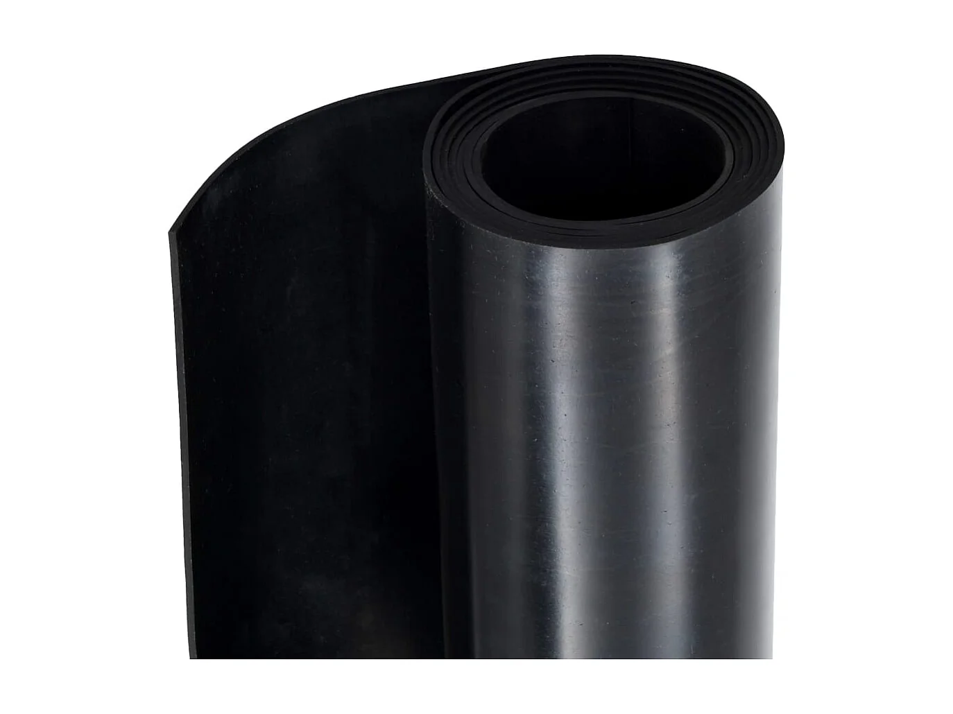 Tapis en caoutchouc antidérapant 1,2x2 m 2 mm Lisse