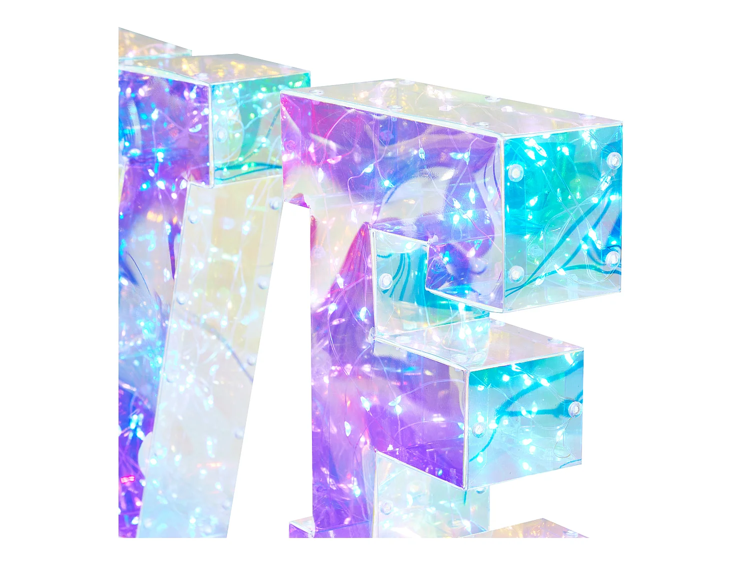 Décoration LED Texte PROCYON Multicolore