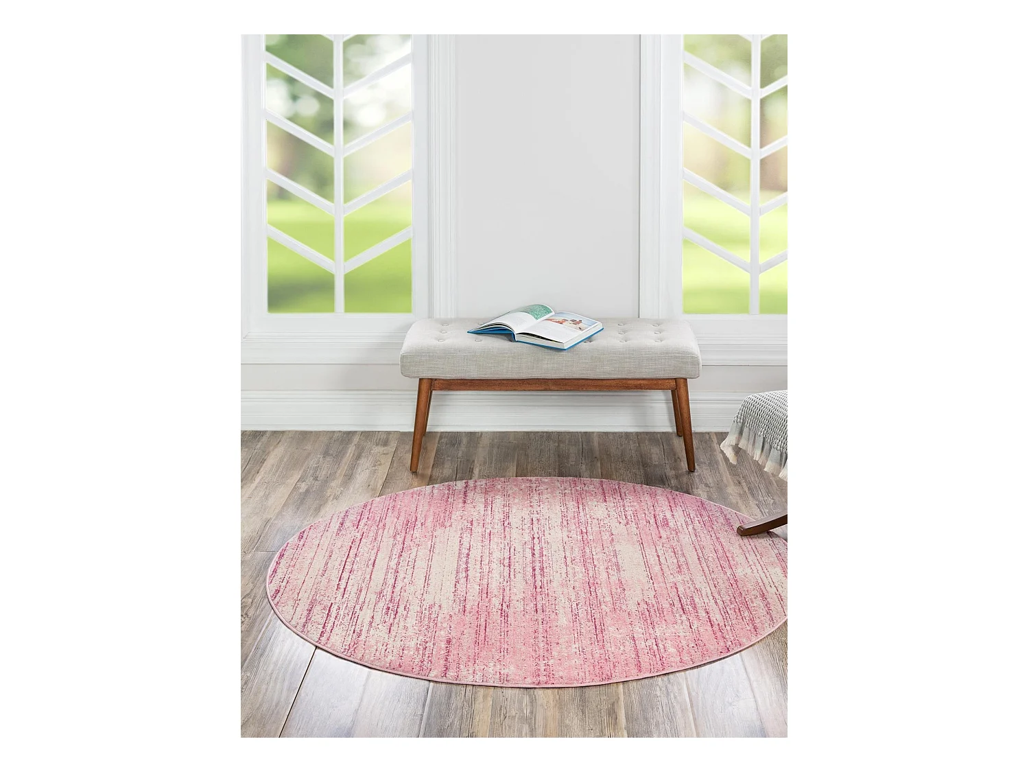 Tapis 245x245 Rose Bellevue