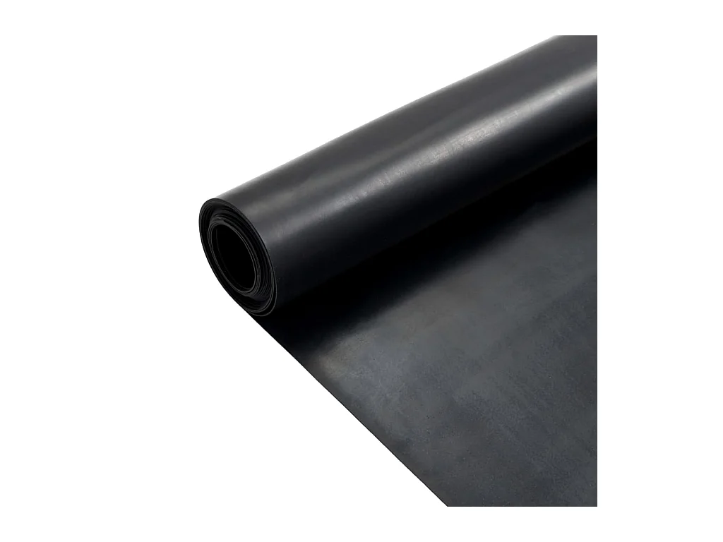 Tapis en caoutchouc antidérapant 1,2x2 m 1 mm Lisse