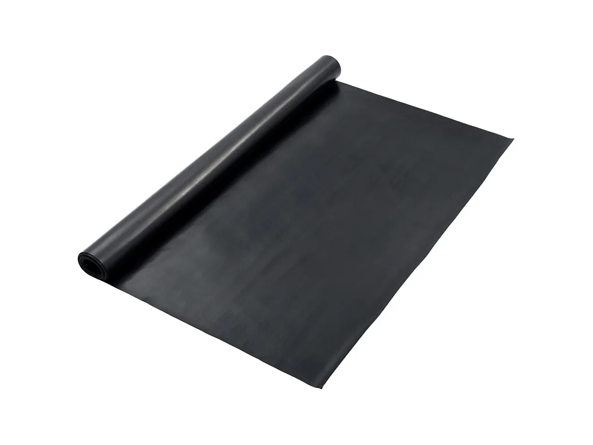 Tapis en caoutchouc antidérapant 1,2x2 m 1 mm Lisse