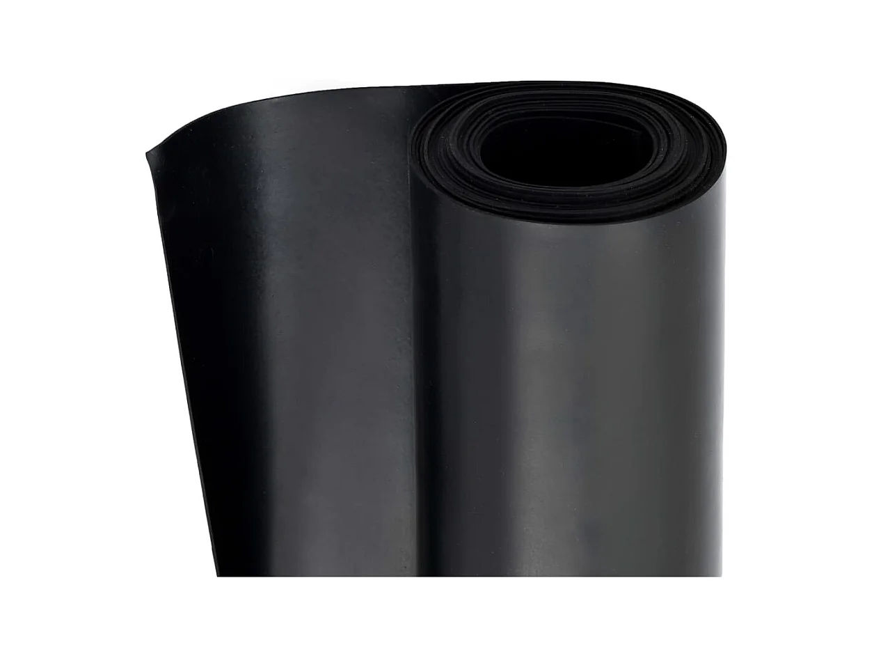 Tapis en caoutchouc antidérapant 1,2x2 m 1 mm Lisse