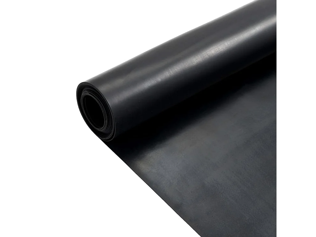 Tapis en caoutchouc antidérapant 1,2x2 m 1 mm Lisse