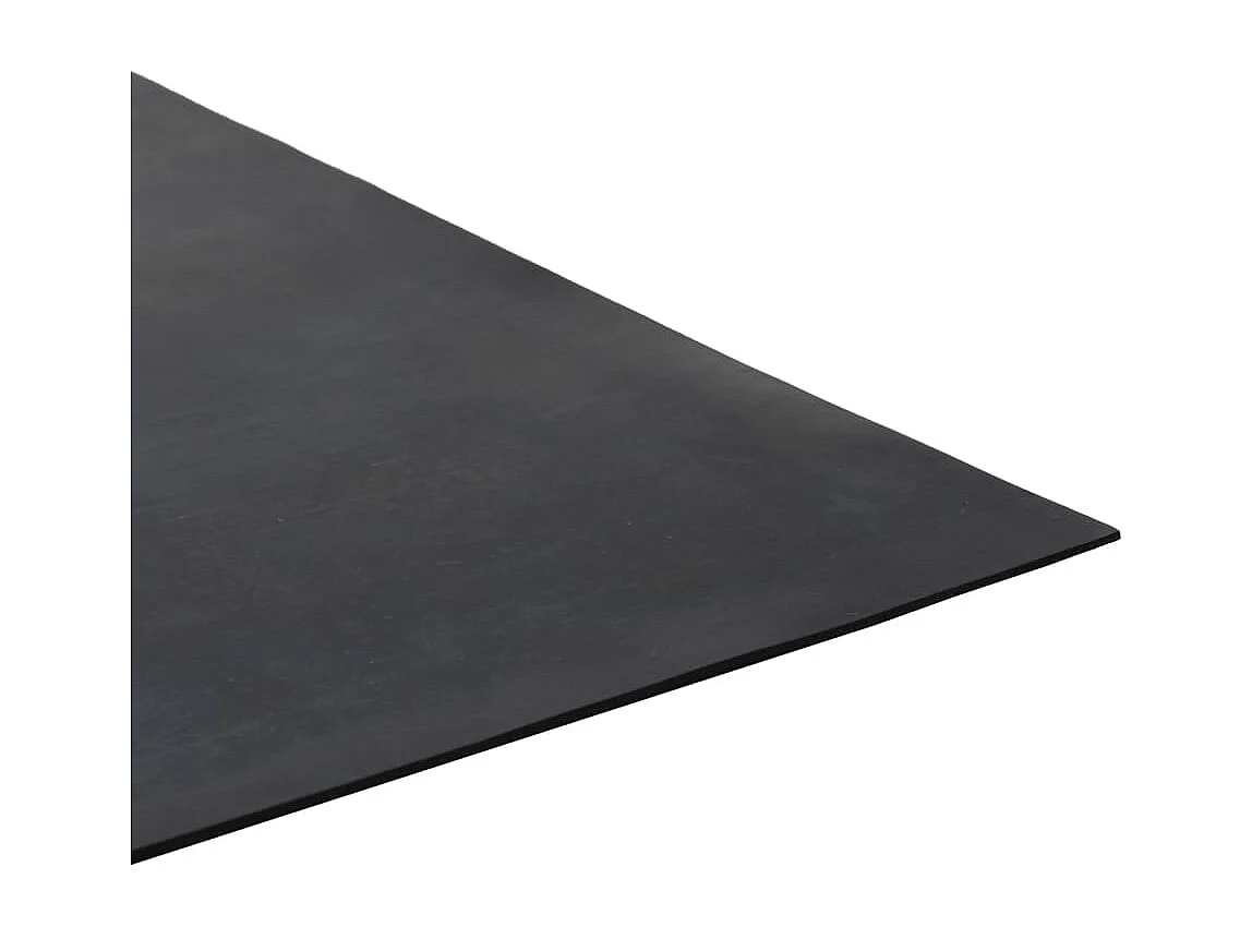 Tapis en caoutchouc antidérapant 1,2x2 m 1 mm Lisse