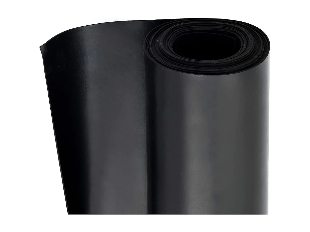 Tapis en caoutchouc antidérapant 1,2x2 m 1 mm Lisse