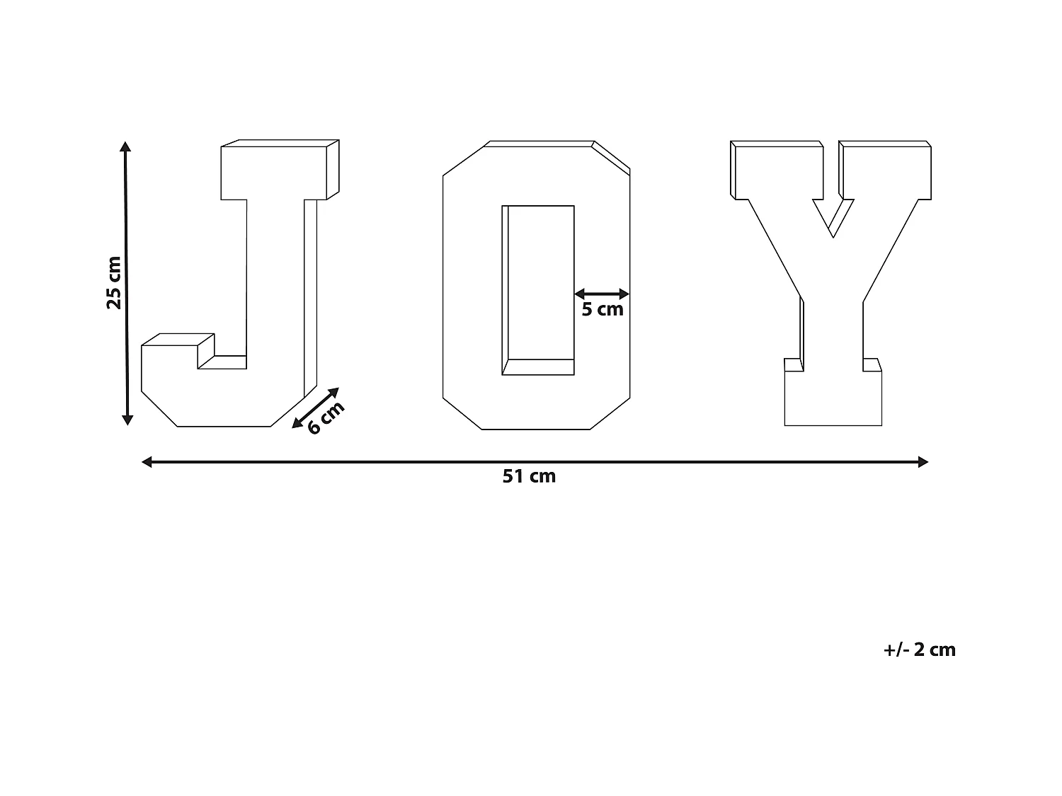 Décoration LED Texte CASTOR Multicolore