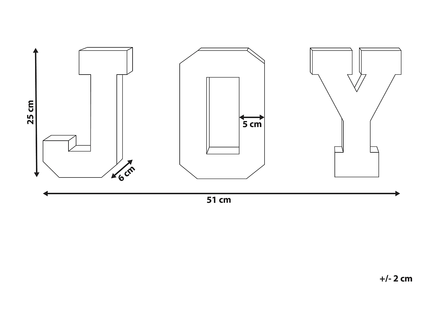 Dekoracja LED Napis CASTOR Kolorowy