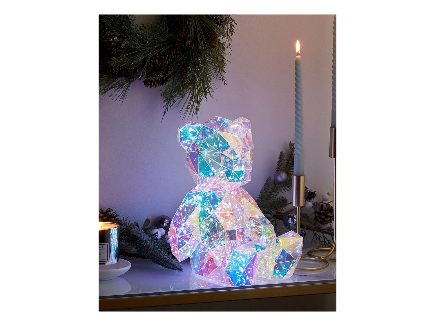 Décoration LED Ours en peluche HADAR Multicolore