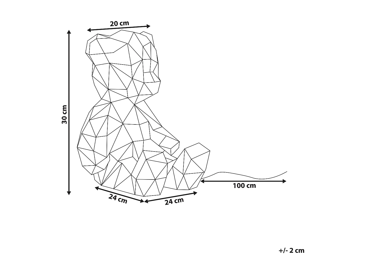 Dekofigur HADAR Bunt