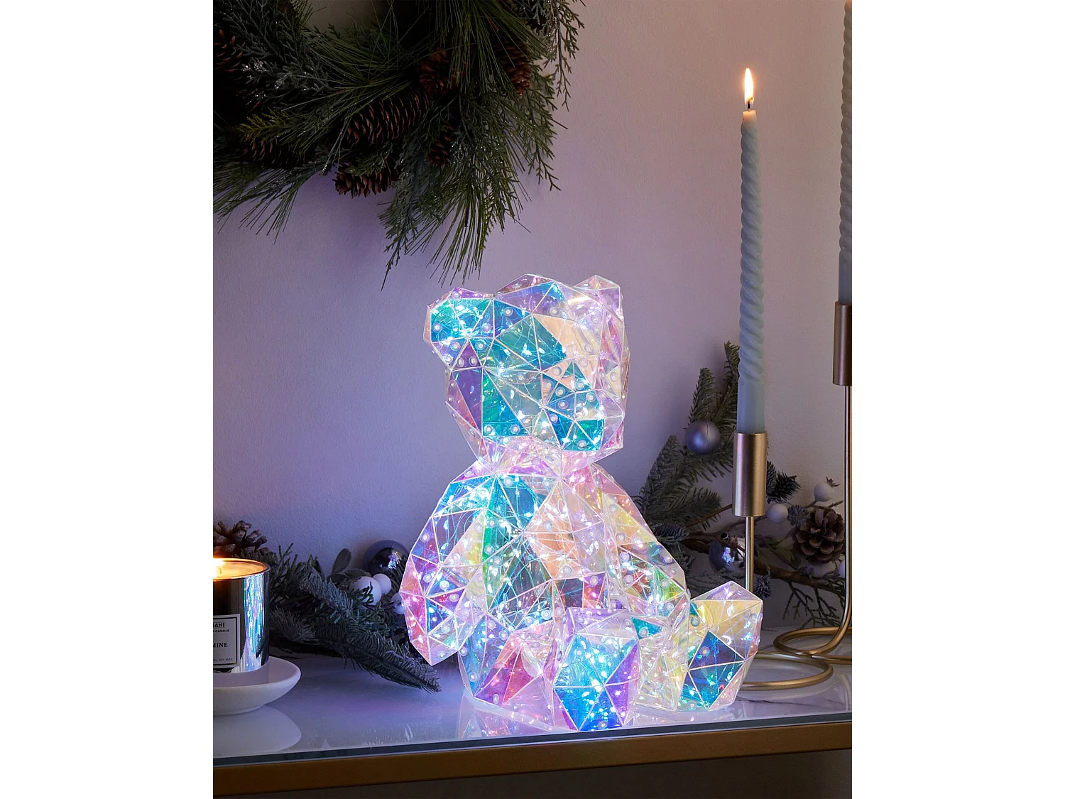 Décoration LED Ours en peluche HADAR Multicolore