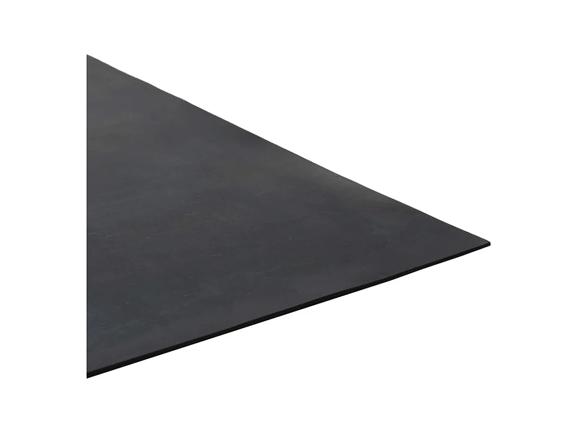 Tapis en caoutchouc antidérapant 1,2x5 m 1 mm Lisse