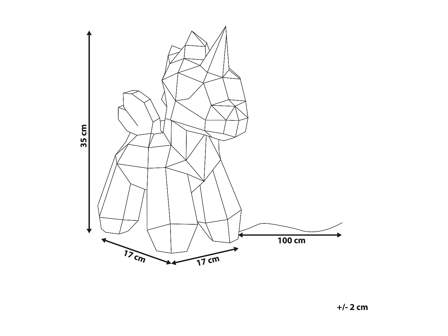 Dekofigur FORNAX Bunt
