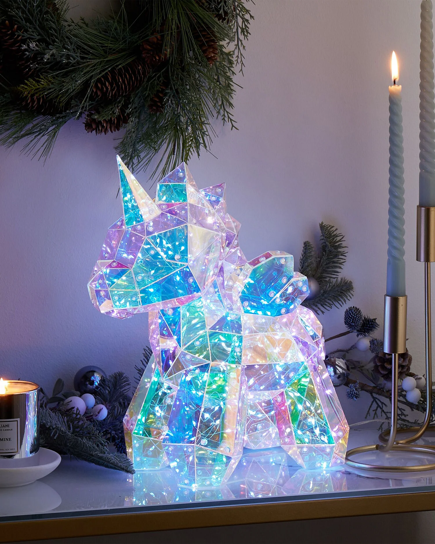 Décoration LED Licorne FORNAX Multicolore