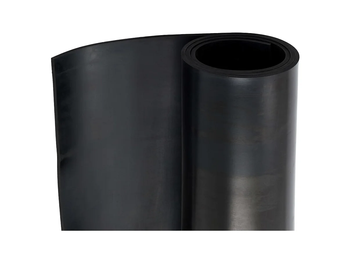 Tapis en caoutchouc antidérapant 1,2x2 m 8 mm Lisse