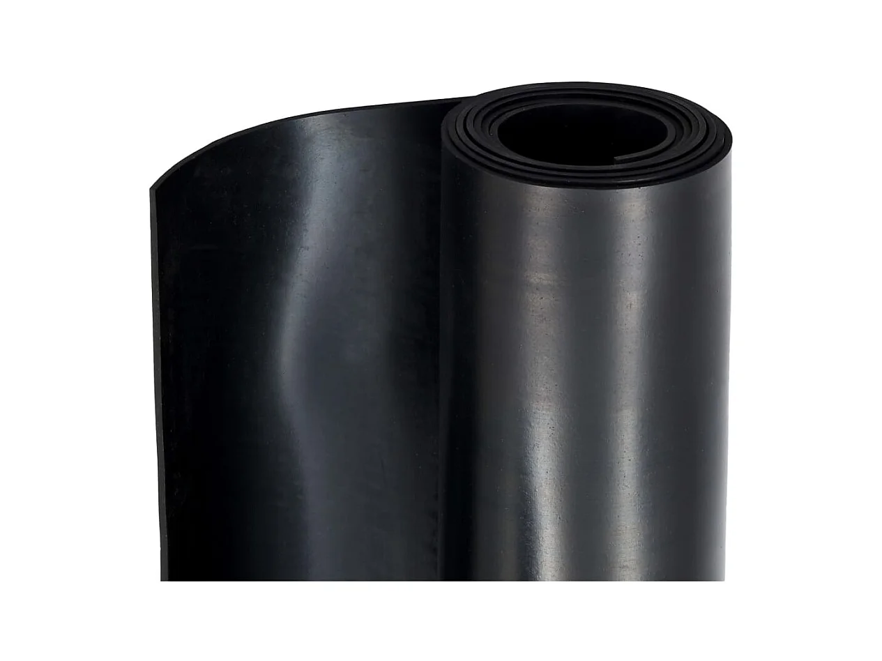 Tapis en caoutchouc antidérapant 1,2x2 m 3 mm Lisse