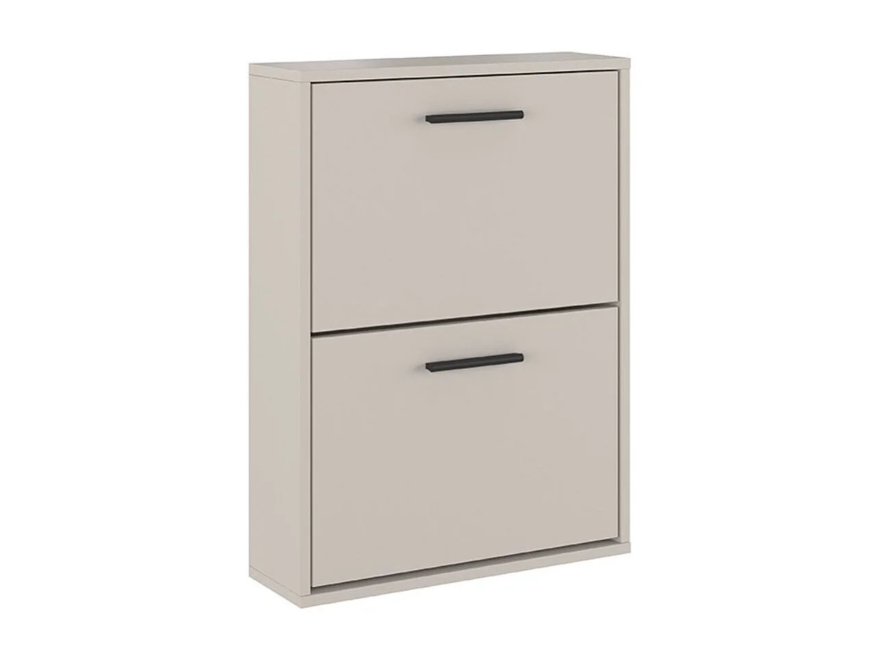 Zapatero New Aura 2 puertas abatibles beige 73x54x18 cm