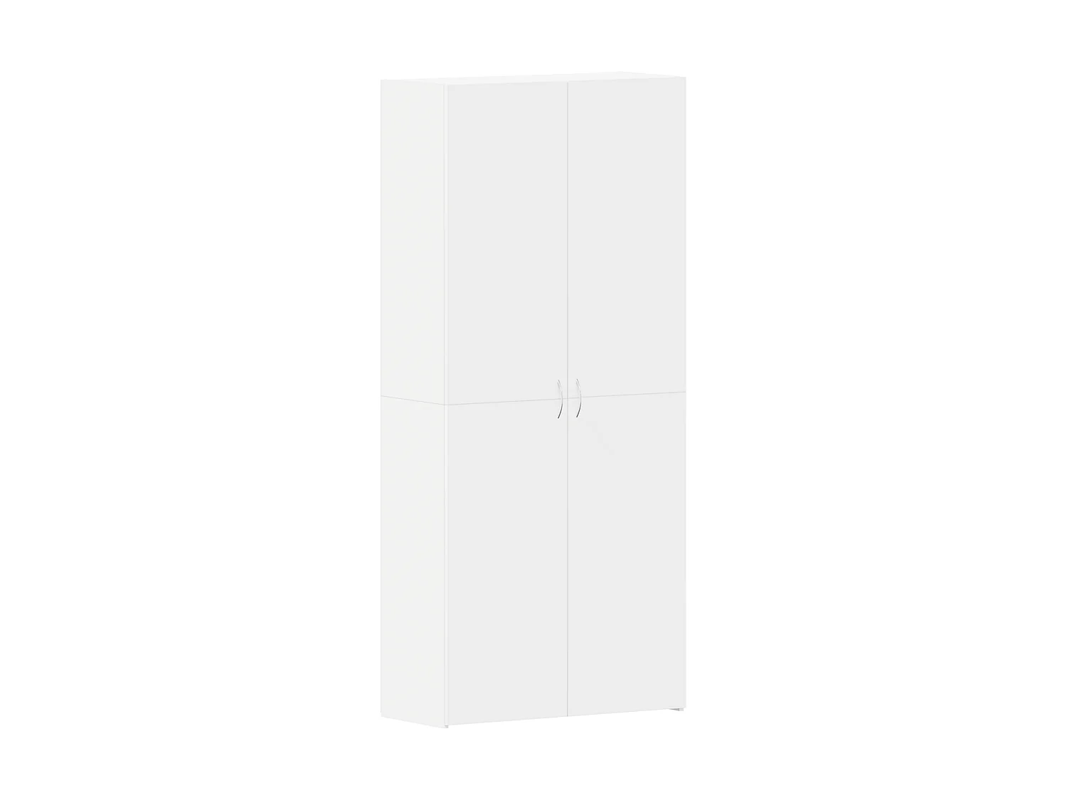 Zapatero Copo 2 puertas 6 compartimentos blanco 180x80x35,5 cm