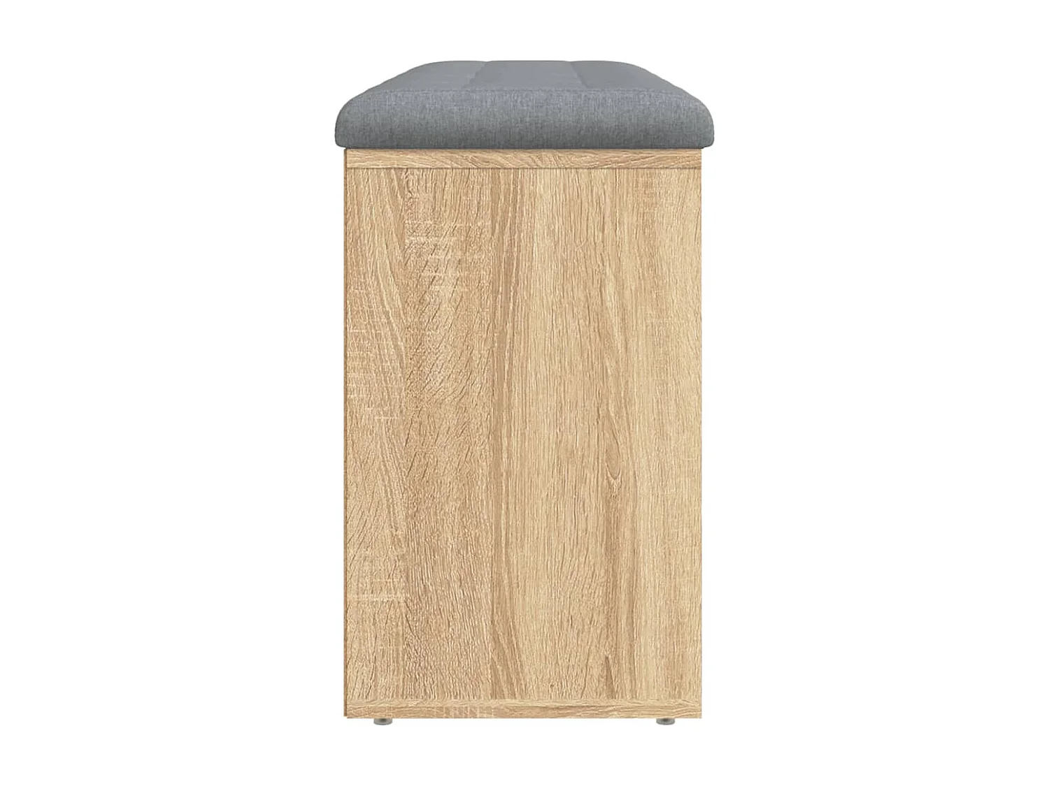 Banc à chaussures chêne sonoma 102x32x50 cm bois d'ingénierie