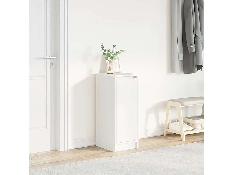 Zapatero Dhilema 4 compartimentos blanco 76x29,5x34 cm