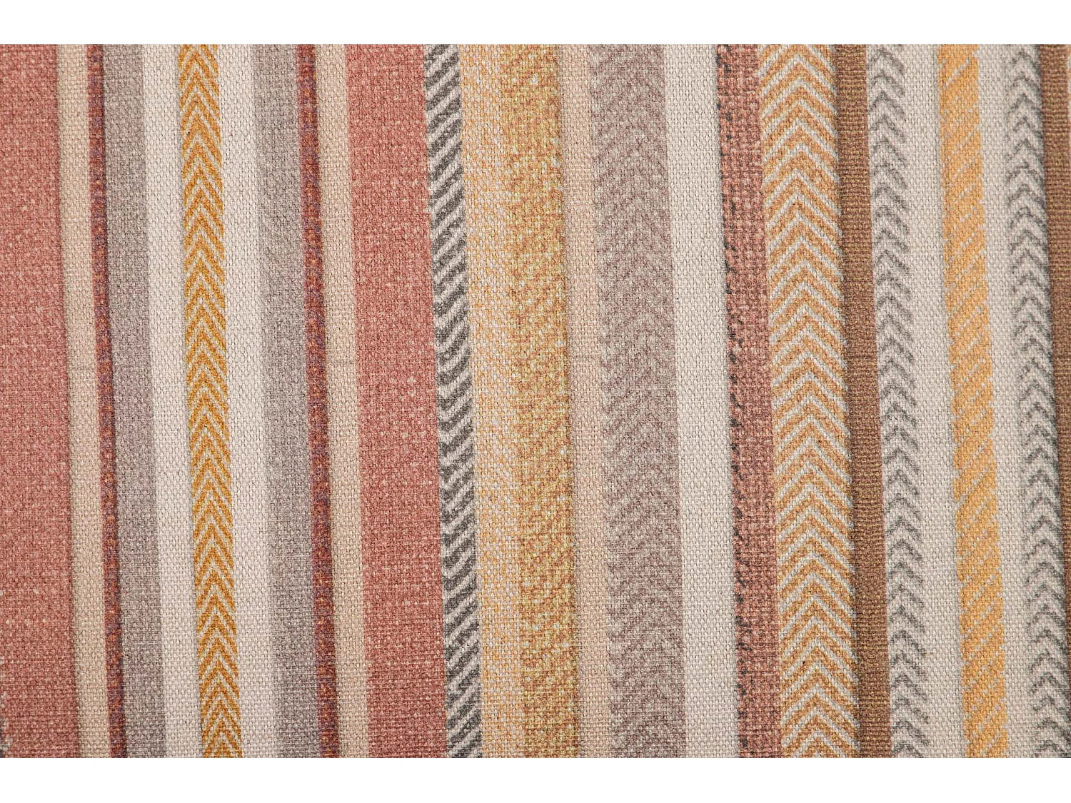 Cojin Lino Rayas 45x13x45 Cm