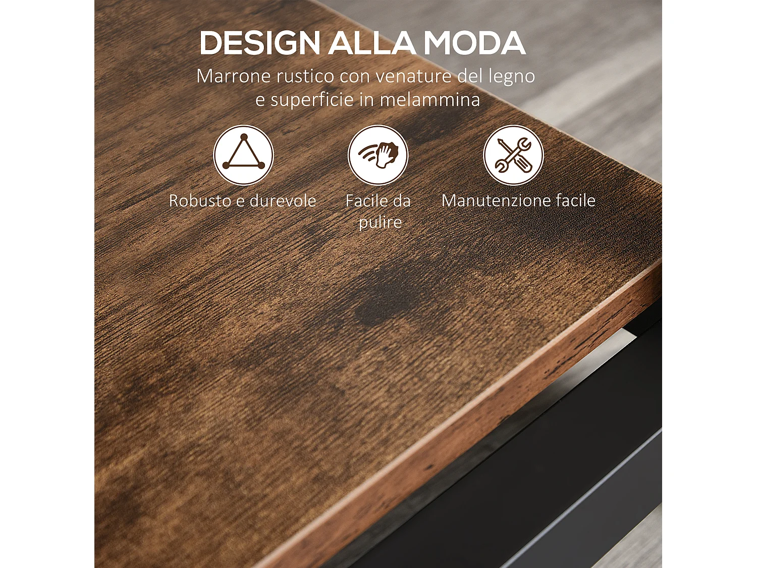 Libreria moderna a 4 ripiani con ruote in rete metallica bianco