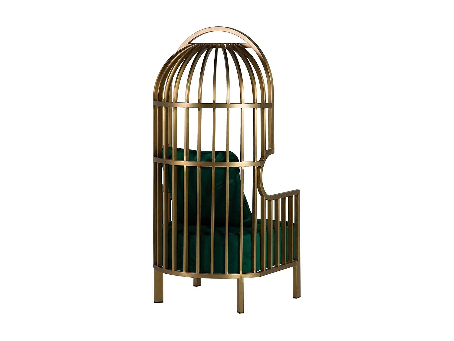 Butaca Acero Inoxidable Velvet Charleston 68x68x150 Cm