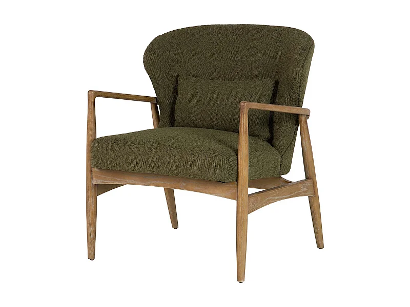 SILLON MADERA FRESCO VERDE 71x73x74 CM