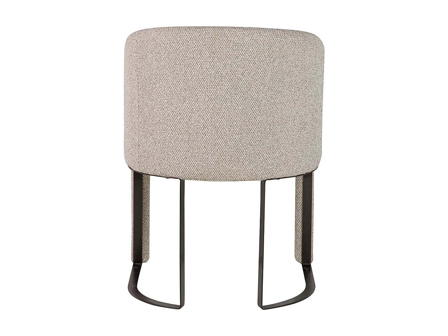 Butaca Chenilla Metal Dorado Tacoma 60x59x83 Cm