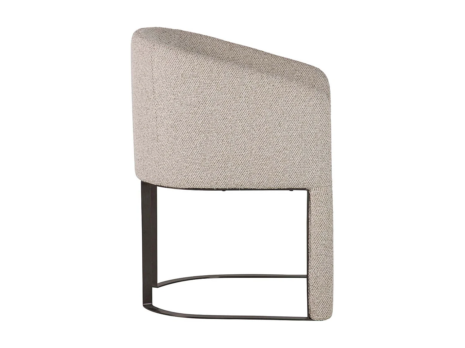 Butaca Chenilla Metal Dorado Tacoma 60x59x83 Cm