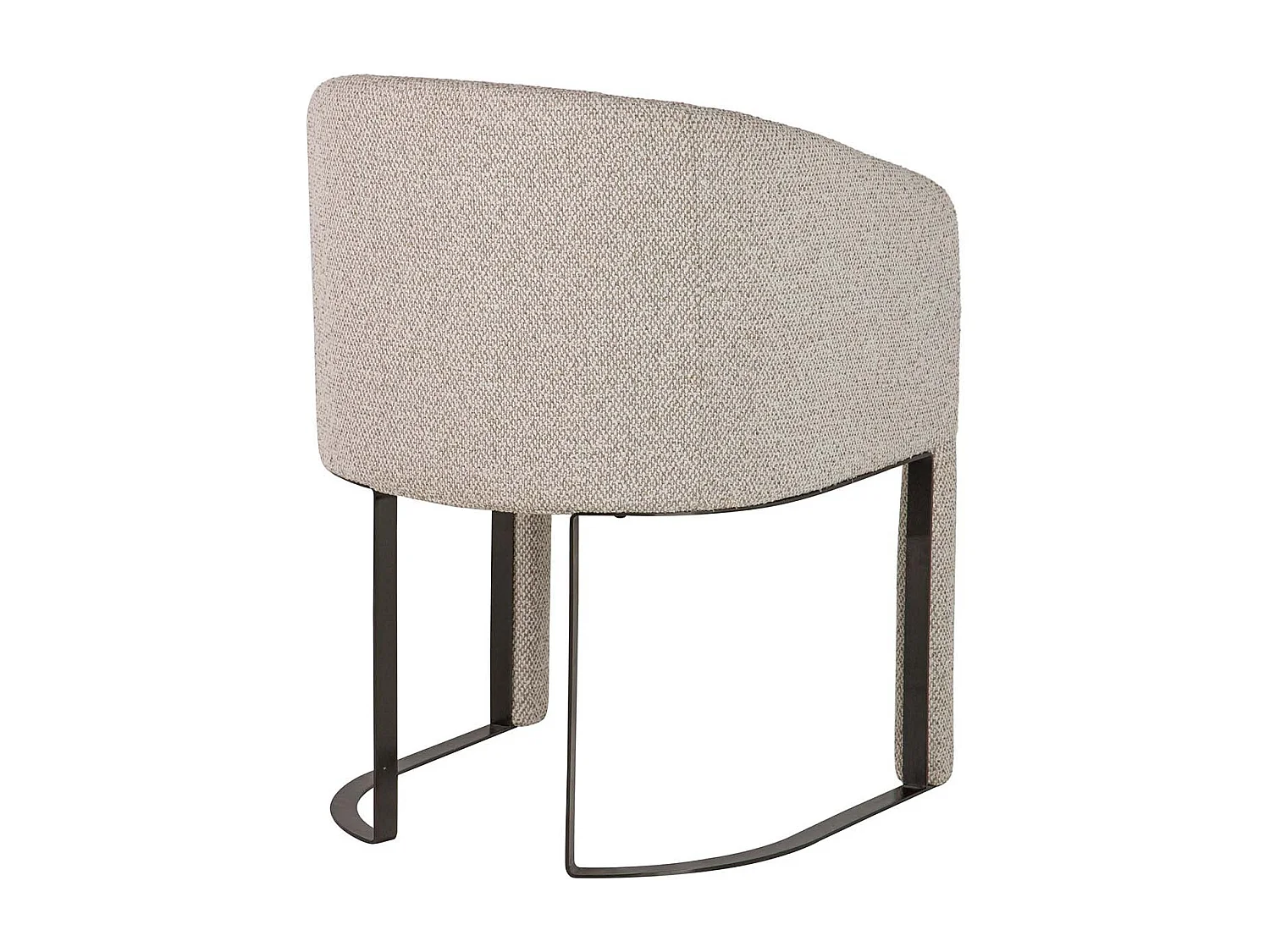 Butaca Chenilla Metal Dorado Tacoma 60x59x83 Cm