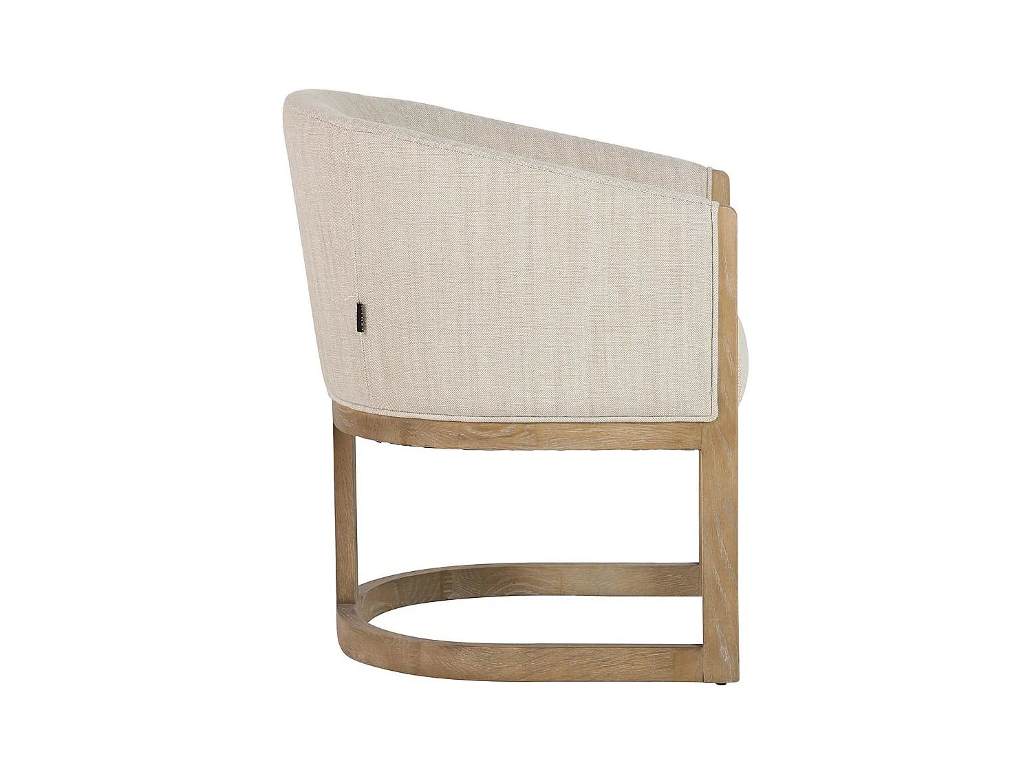 Butaca Madera Fresno Beige 62x64x78 Cm