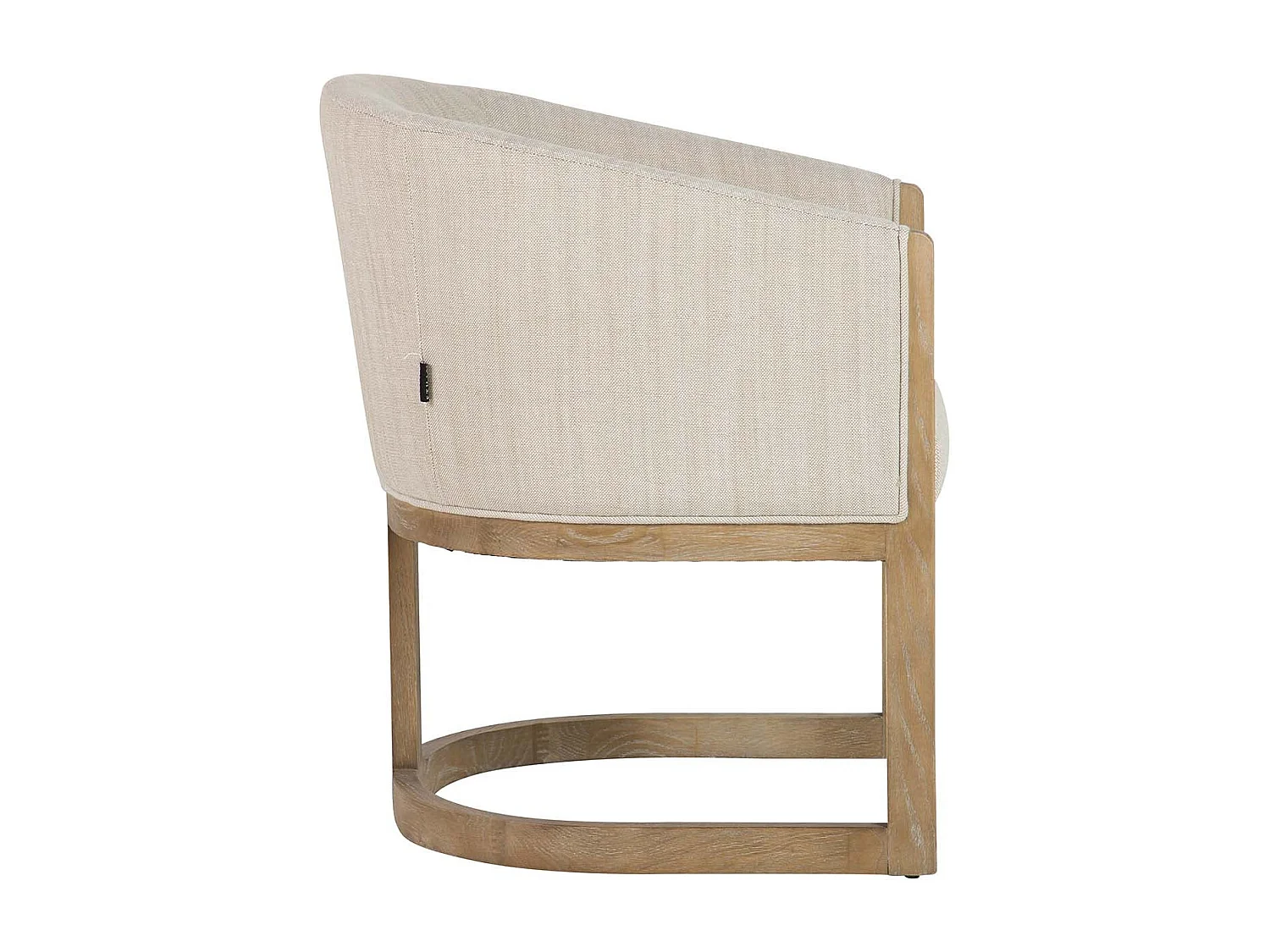 Butaca Madera Fresno Beige 62x64x78 Cm