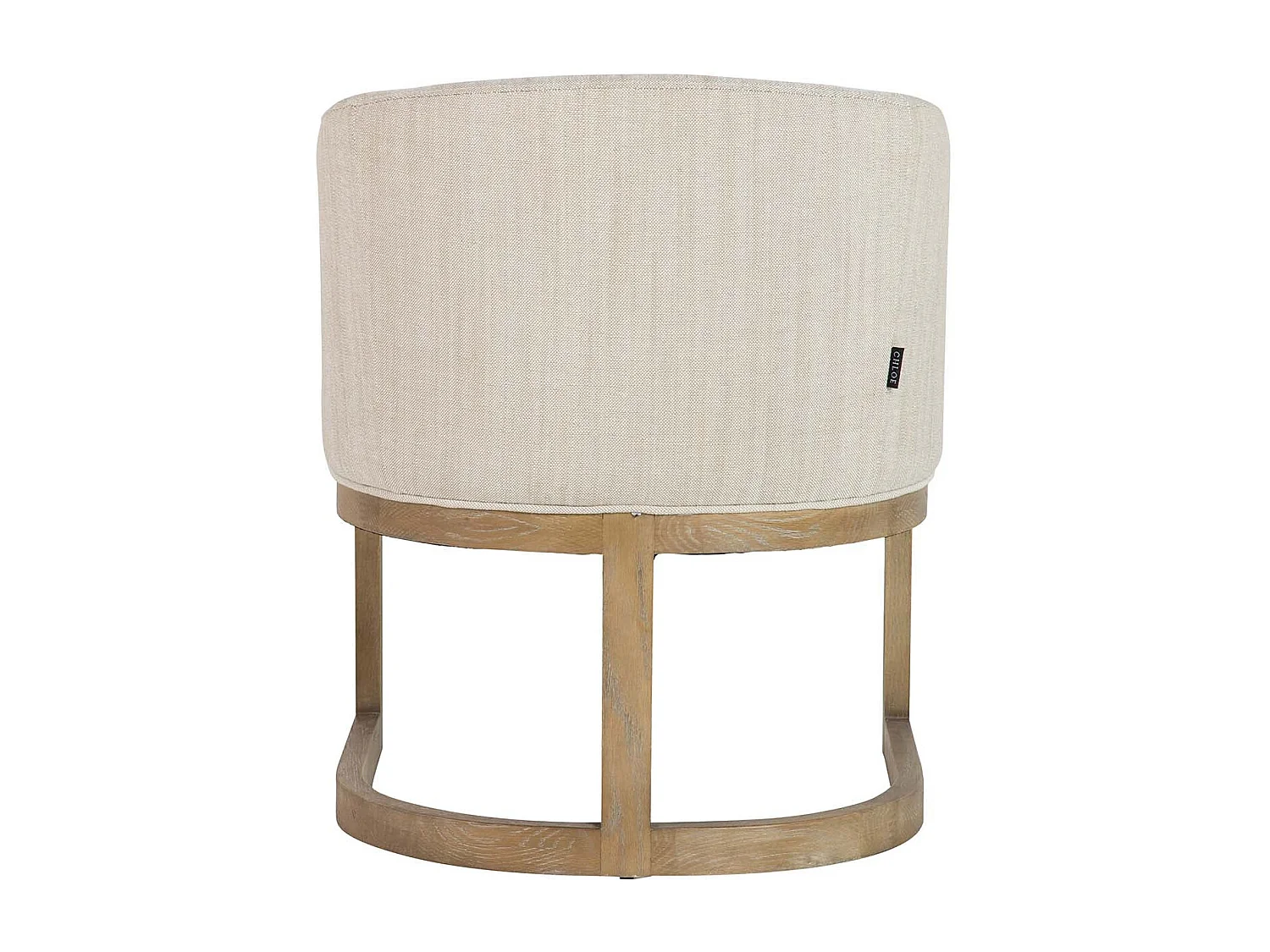 Butaca Madera Fresno Beige 62x64x78 Cm