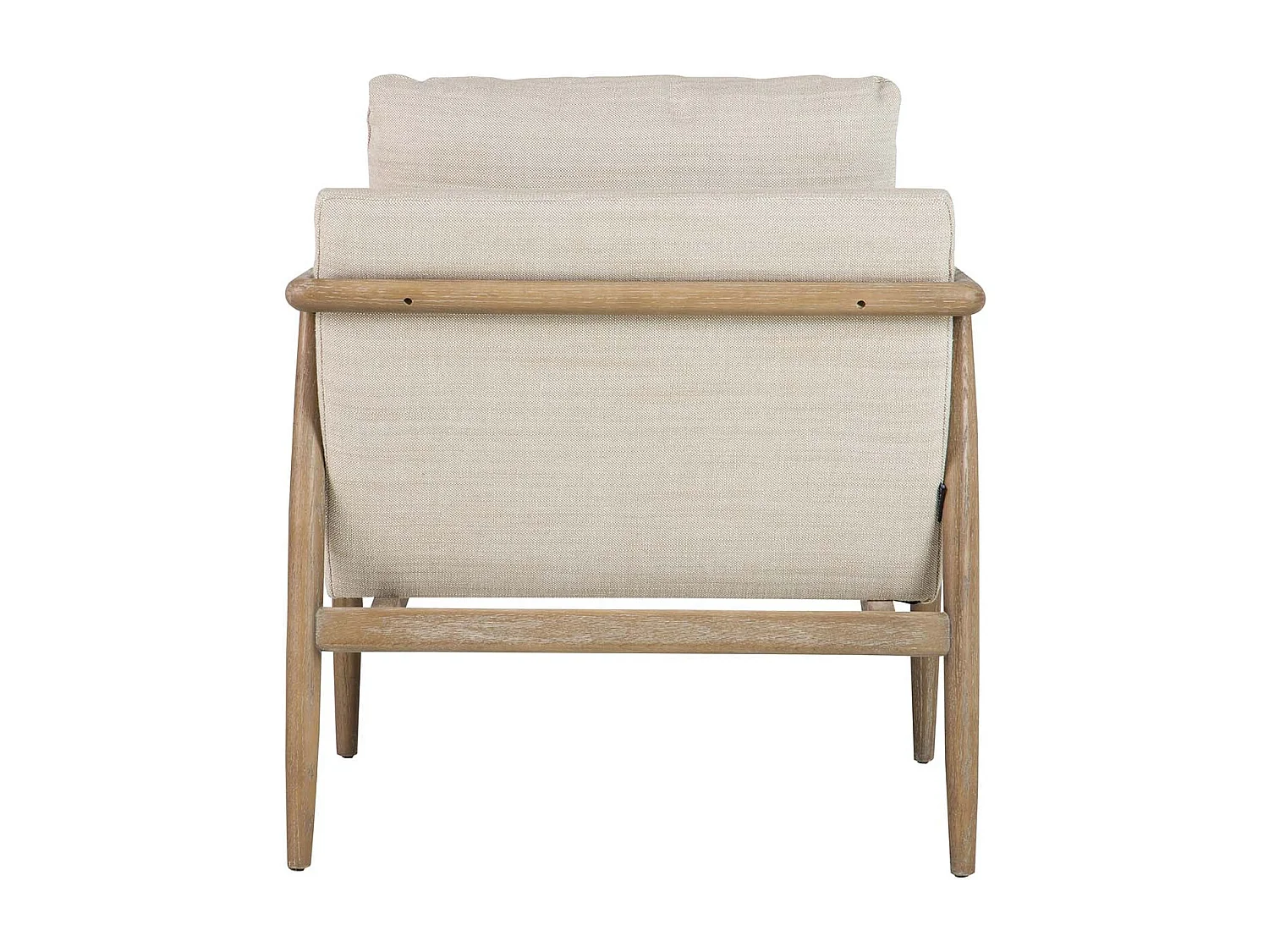 Butaca Madera Fresno Beige 77x74x72 Cm