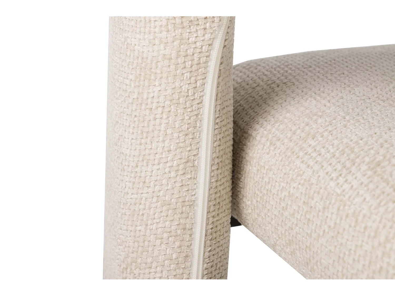 Silla Chenilla Beige Nova 66x61x76 Cm