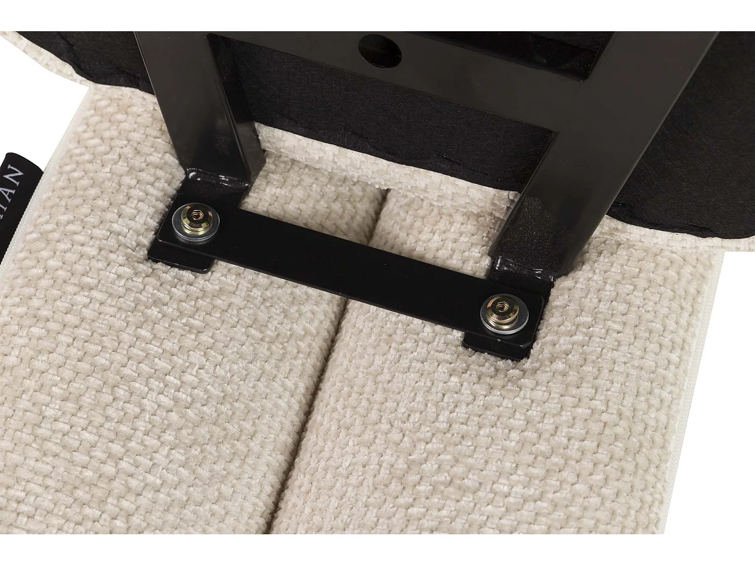 Silla Chenilla Beige Nova 66x61x76 Cm