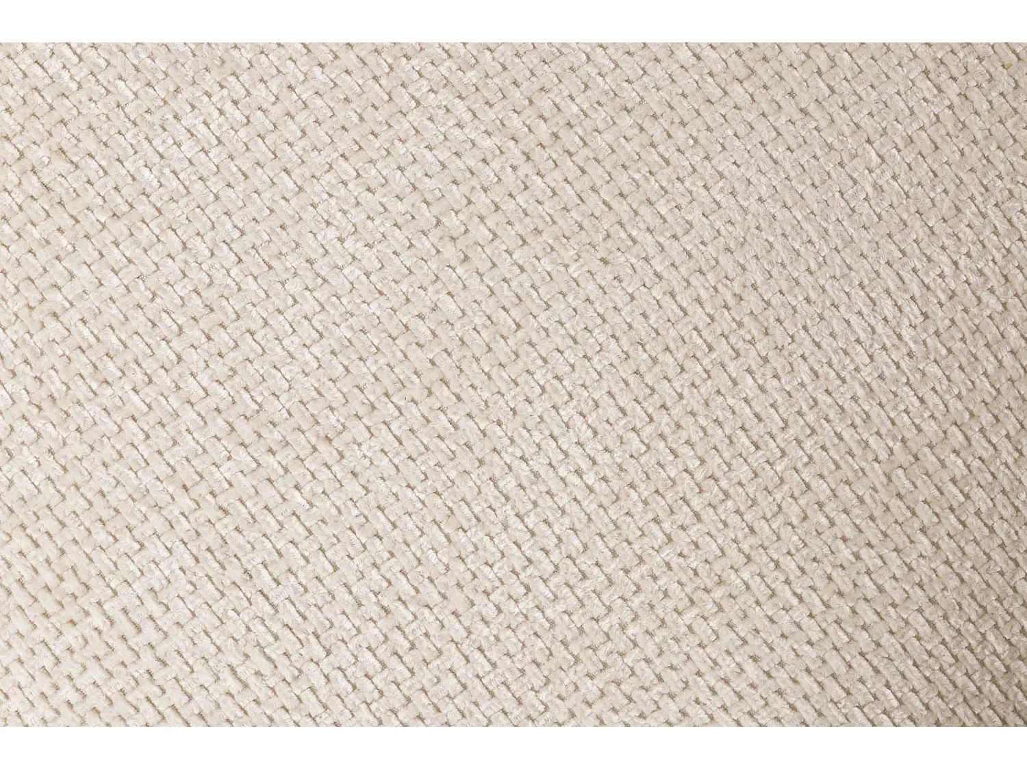 Sofa Chenilla Beige Yuma 230x91x76 Cm