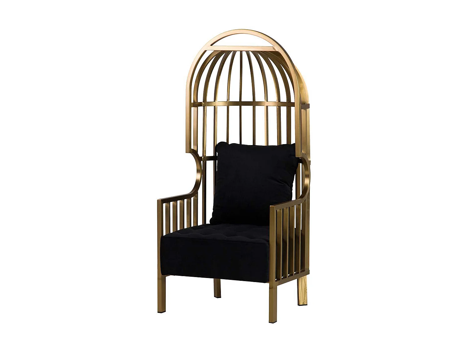 Butaca Acero Inoxidable Velvet Charleston 68x68x150 Cm