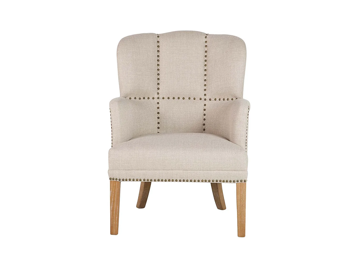 Butaca Madera Fresno Beige 48x53x78 Cm