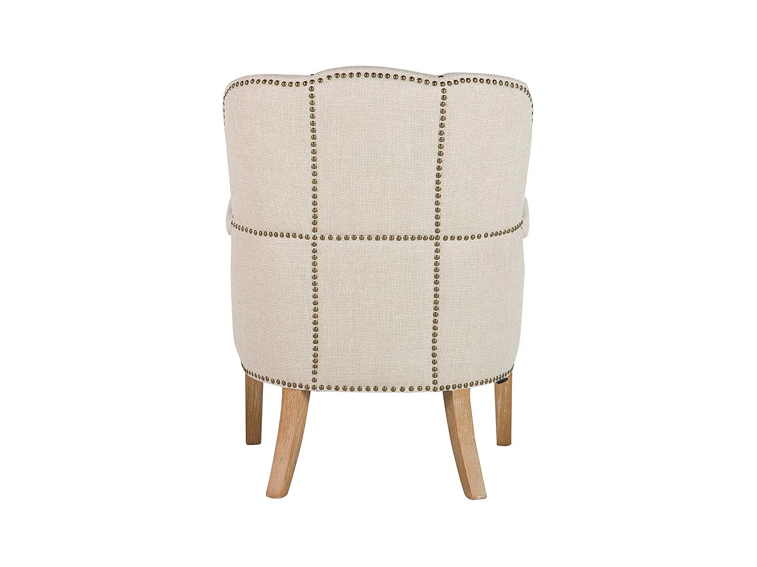 Butaca Madera Fresno Beige 48x53x78 Cm