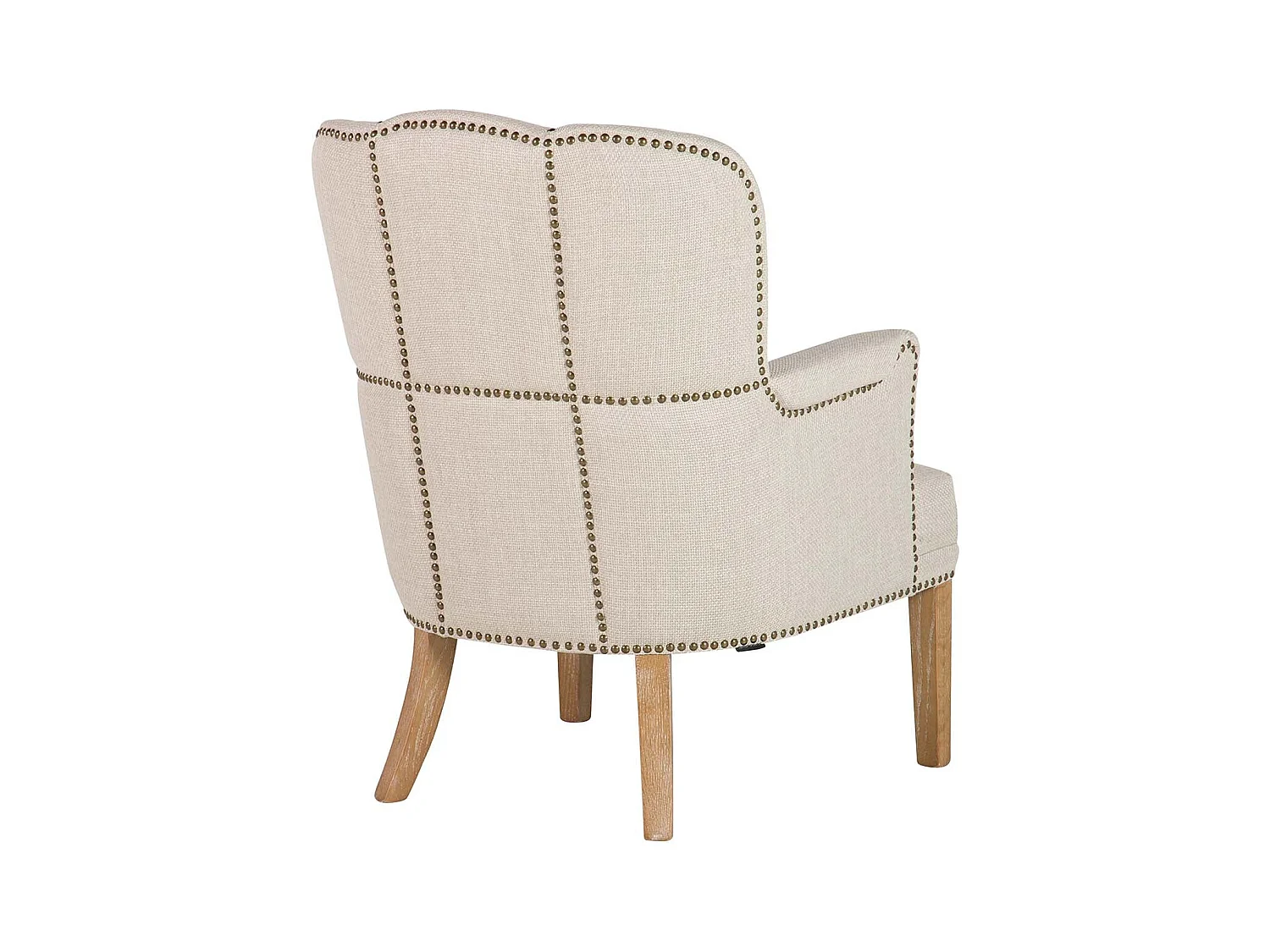 Butaca Madera Fresno Beige 48x53x78 Cm