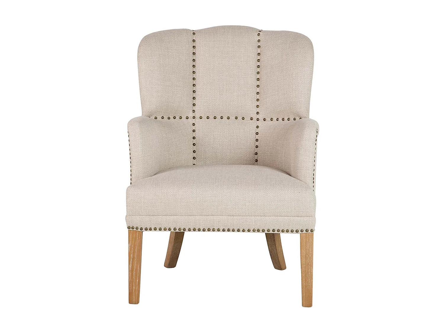 Butaca Madera Fresno Beige 48x53x78 Cm