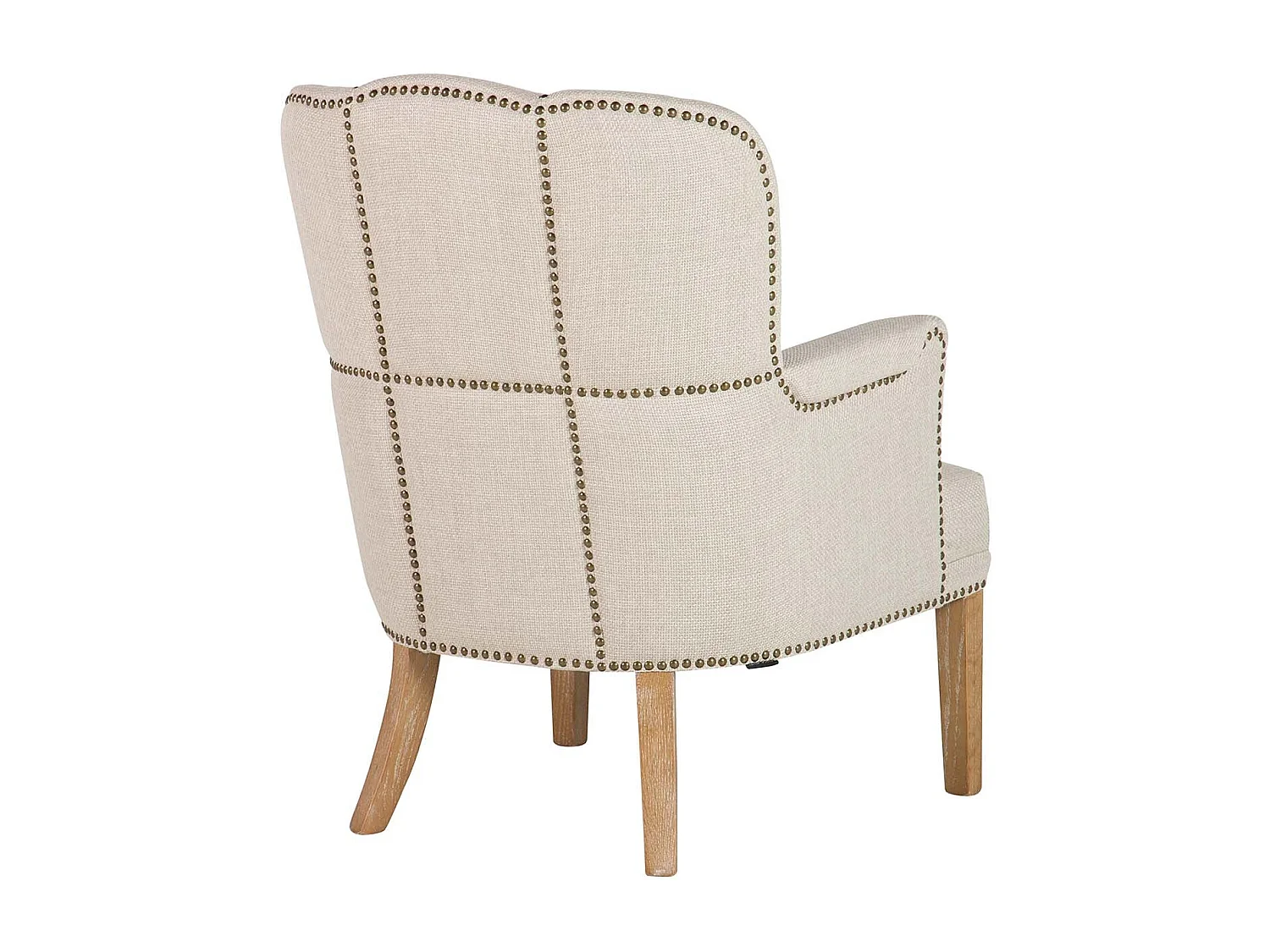 Butaca Madera Fresno Beige 48x53x78 Cm