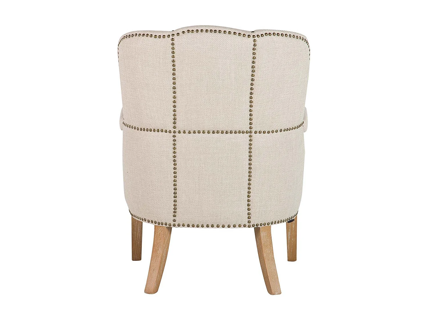 Butaca Madera Fresno Beige 48x53x78 Cm