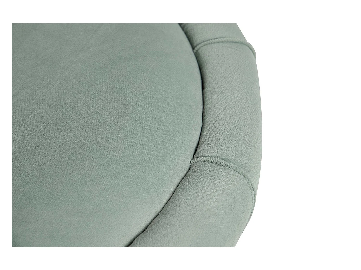 Puff Velvet Azul Rosa 40x40x44 Cm