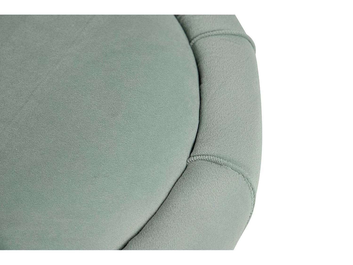 Puff Velvet Azul Rosa 40x40x44 Cm