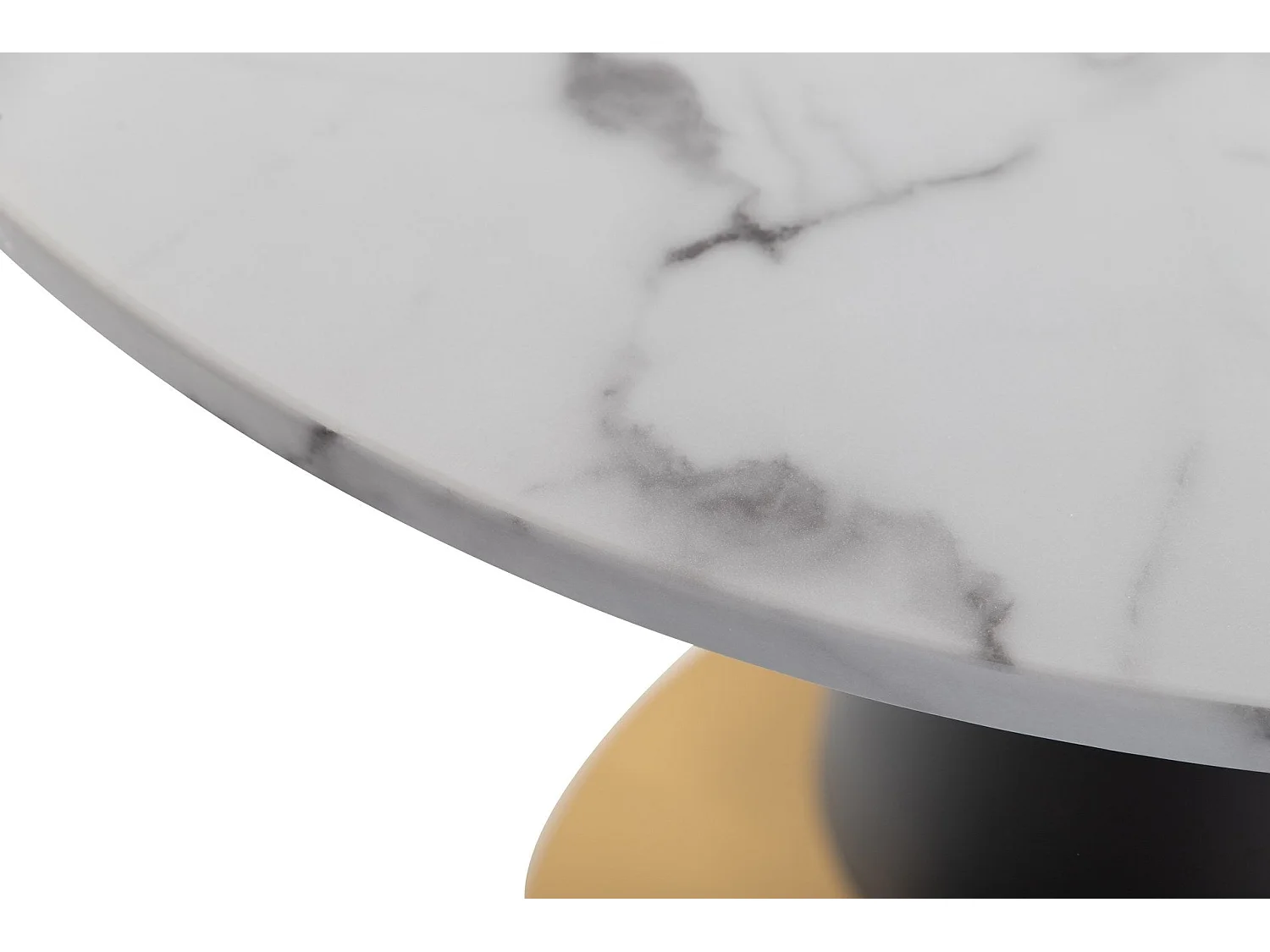 Mesa Comedor Acero Inoxidable Y Mármol Brampton 80x80x75 Cm