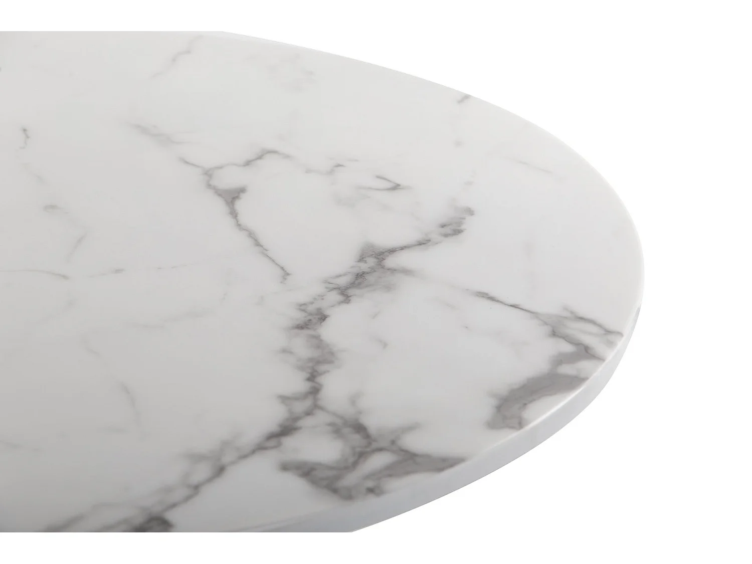 Mesa Comedor Acero Inoxidable Y Mármol Brampton 80x80x75 Cm